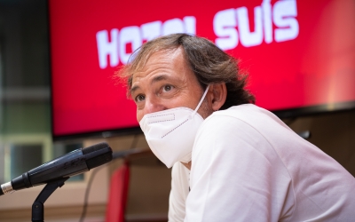 Trigo, en un moment de l'entrevista | Roger Benet